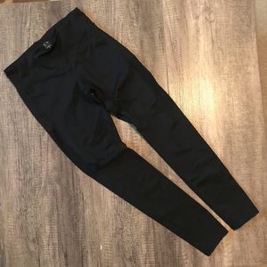 Champion black high mesh workout pant leggings